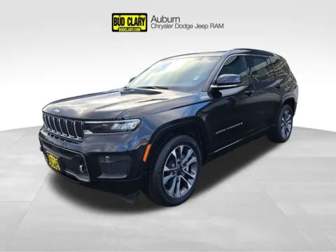 Black 2025 Jeep Grand Cherokee L Overland for sale in Auburn, WA
