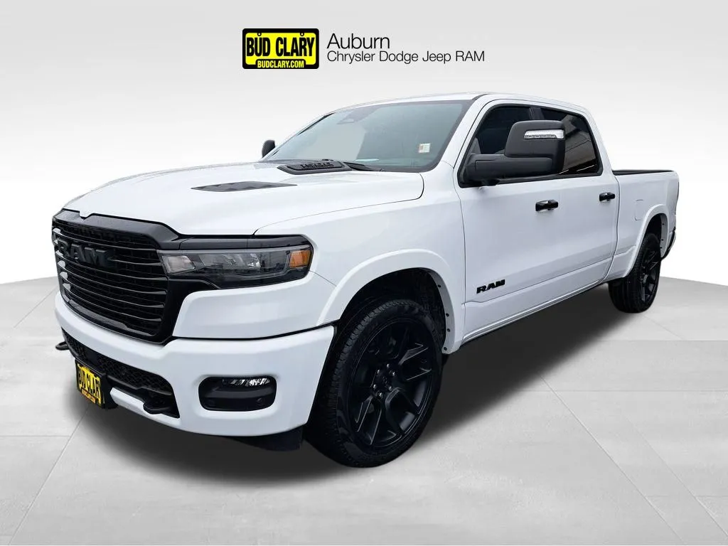 White 2026 Ram 1500 Laramie for sale in Auburn, WA