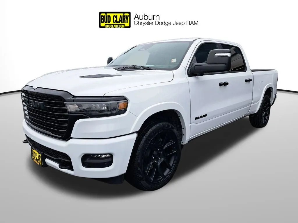 White 2026 Ram 1500 Laramie for sale in Auburn, WA