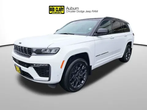 White 2026 Jeep Grand Cherokee L Summit for sale in Auburn, WA