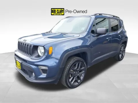 Blue 2021 Jeep Renegade 80th Edition for sale in Auburn, WA