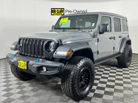 Gray 2023 Jeep Wrangler Base 4xe for sale in Auburn, WA