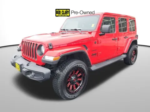 Red 2021 Jeep Wrangler Unlimited Sahara for sale in Auburn, WA