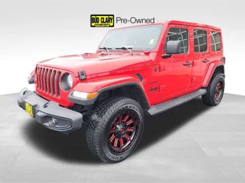 Red 2021 Jeep Wrangler Unlimited Sahara for sale in Auburn, WA