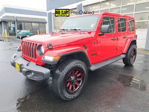 Red 2021 Jeep Wrangler Unlimited Sahara for sale in Auburn, WA