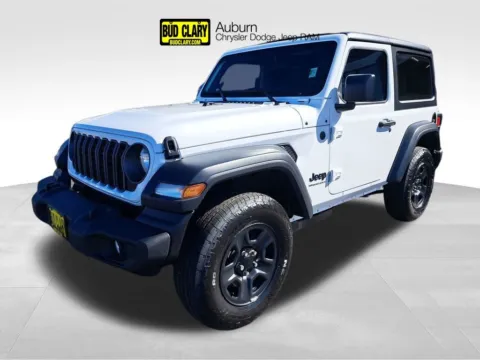 White 2026 Jeep Wrangler Sport for sale in Auburn, WA