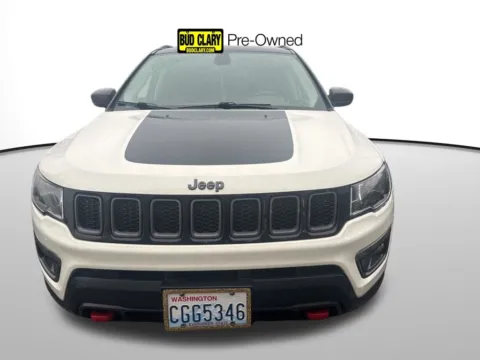 White 2020 Jeep Compass Trailhawk for sale in Auburn, WA