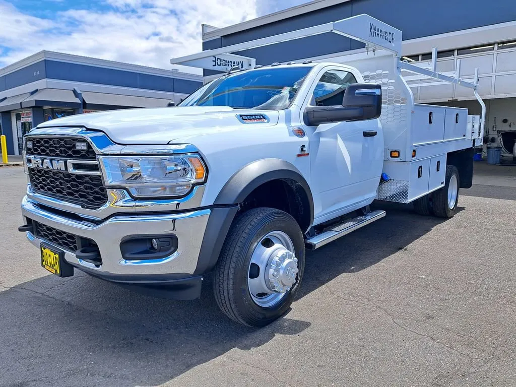 White 2024 Ram 5500 Chassis Cab Tradesman for sale in Auburn, WA