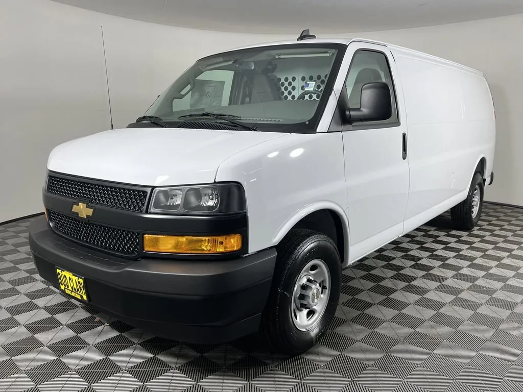White 2025 Chevrolet Express Cargo Van 2500 for sale in Auburn, WA