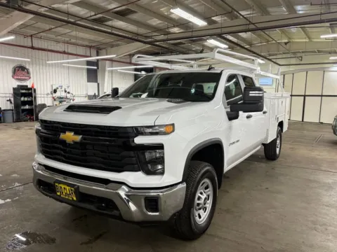 White 2025 Chevrolet Silverado 2500HD Work Truck for sale in Auburn, WA