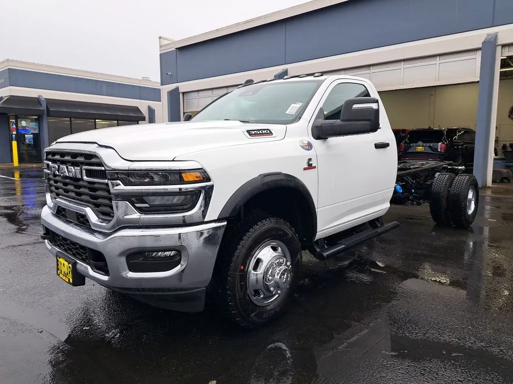 White 2026 Ram 3500 Chassis Cab Tradesman for sale in Auburn, WA