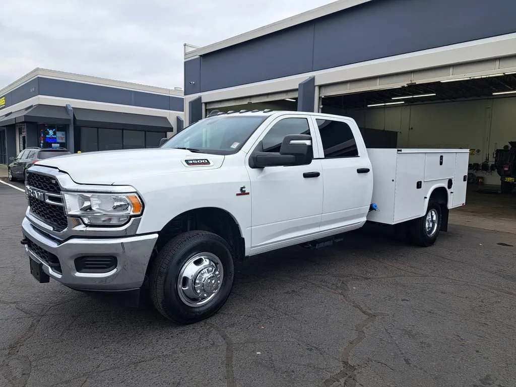 White 2024 Ram 3500 Chassis Cab Tradesman for sale in Auburn, WA