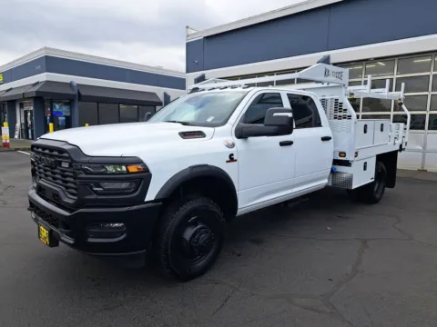 White 2025 Ram 3500 Chassis Cab Tradesman for sale in Auburn, WA