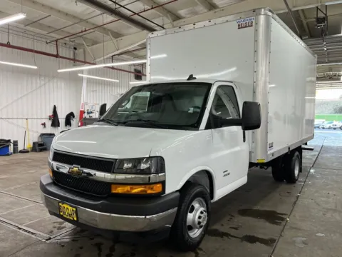 White 2025 Chevrolet Express Commercial Cutaway 4500 for sale in Auburn, WA