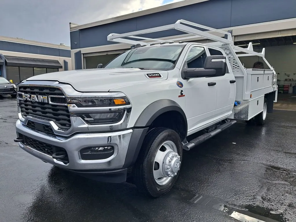 White 2026 Ram 5500 Chassis Cab Tradesman for sale in Auburn, WA