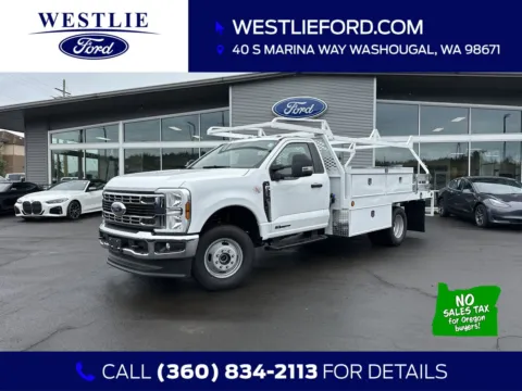 White 2025 Ford Super Duty F-350 DRW XL for sale in Auburn, WA