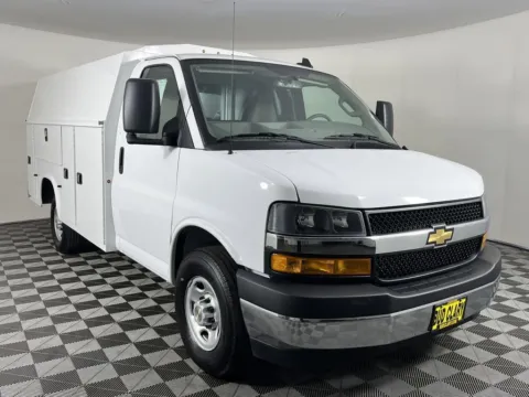 Another view of 2024 Chevrolet Express Commercial Cutaway 3500 for sale in Auburn, WA at Bud Clary Auburn CDJR