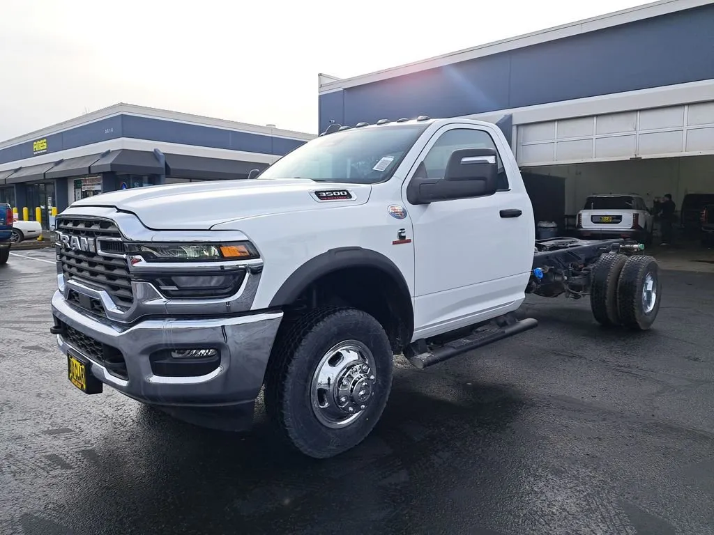 White 2026 Ram 3500 Chassis Cab Tradesman for sale in Auburn, WA