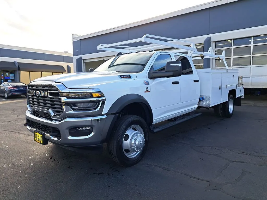 White 2026 Ram 5500 Chassis Cab Tradesman for sale in Auburn, WA