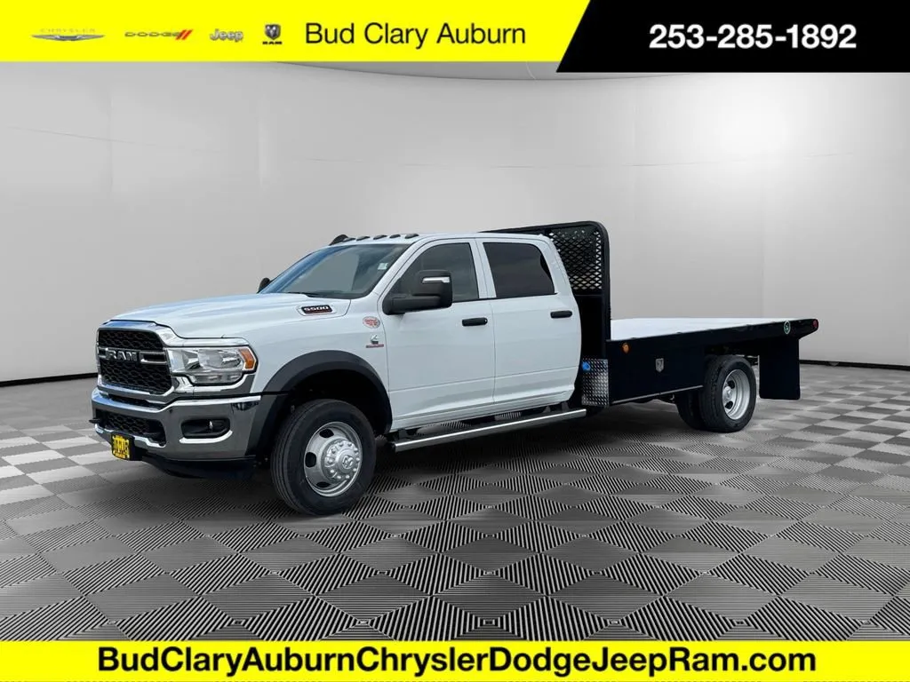 White 2024 Ram 5500 Chassis Cab Tradesman for sale in Auburn, WA