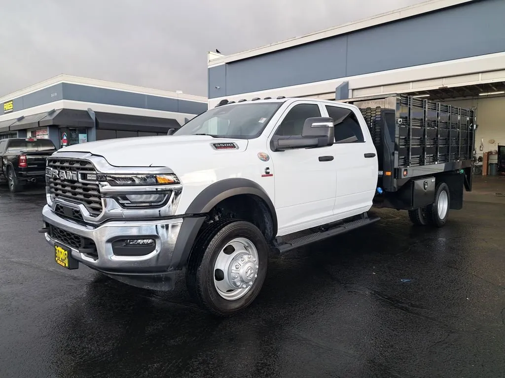 White 2025 Ram 5500 Chassis Cab Tradesman for sale in Auburn, WA