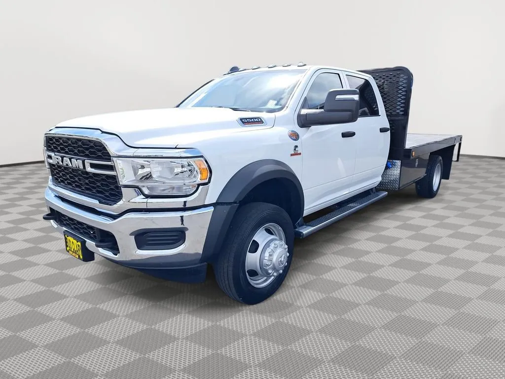 White 2024 Ram 5500 Chassis Cab Tradesman for sale in Auburn, WA