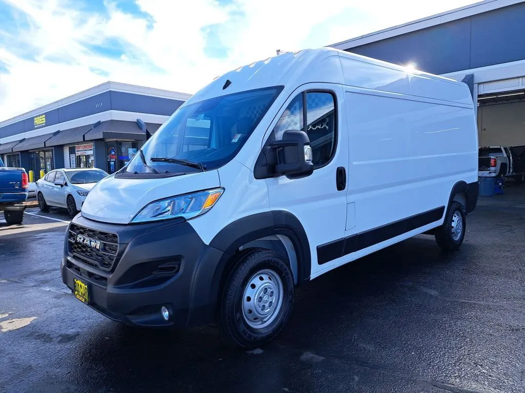 White 2023 Ram ProMaster Cargo Van 3500 159 WB for sale in Auburn, WA