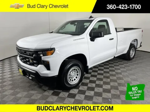 White 2024 Chevrolet Silverado 1500 Work Truck for sale in Auburn, WA