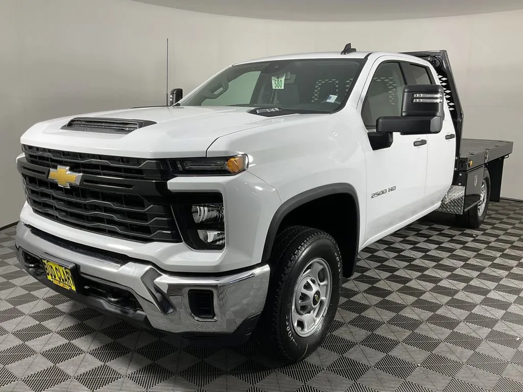 White 2024 Chevrolet Silverado 2500HD Work Truck for sale in Auburn, WA