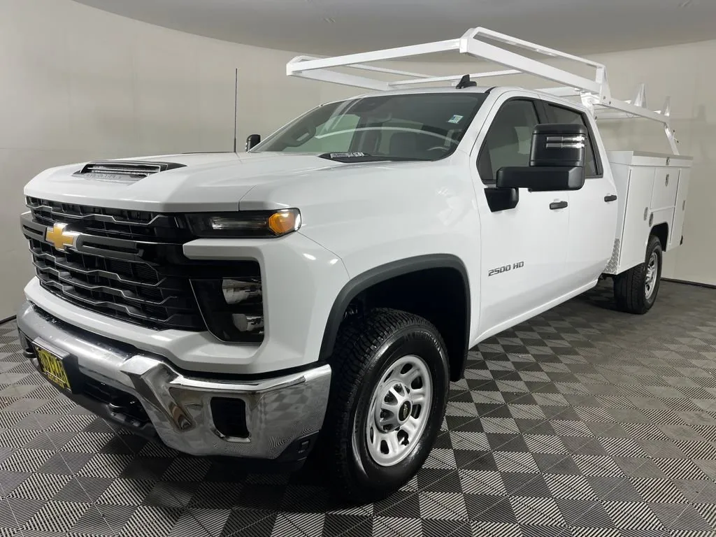 White 2025 Chevrolet Silverado 2500HD Work Truck for sale in Auburn, WA