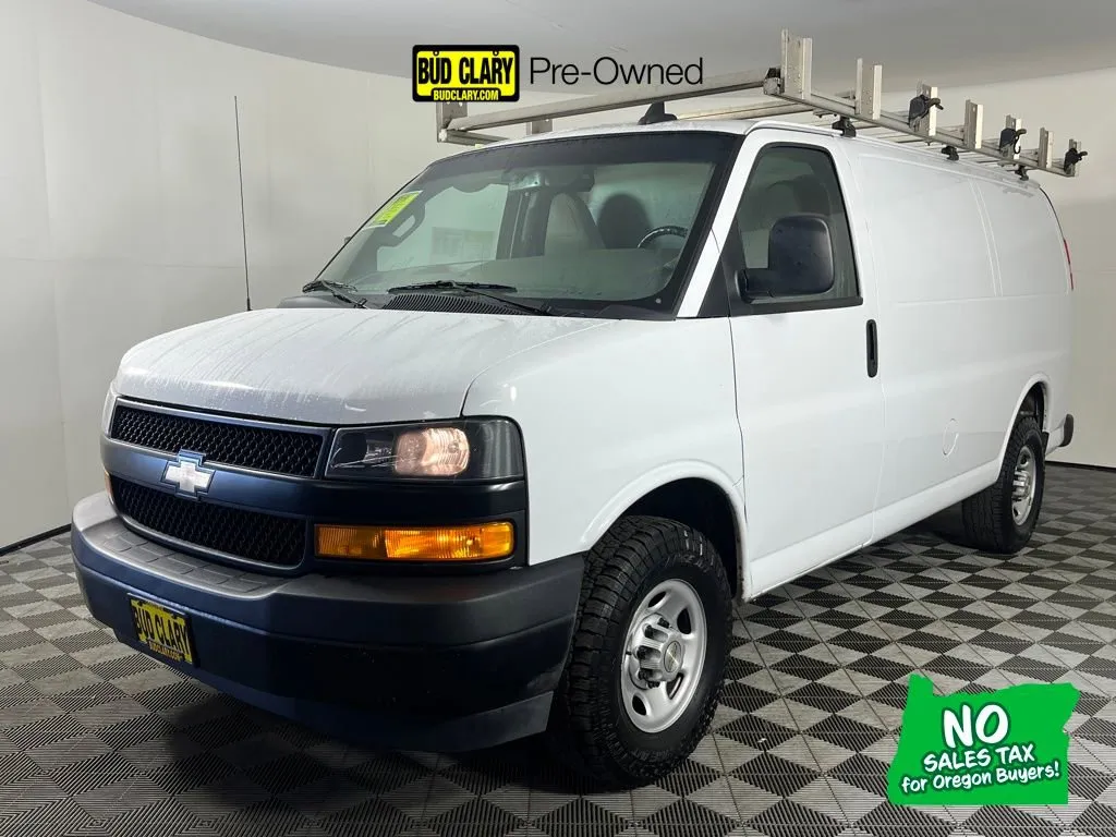 White 2023 Chevrolet Express Cargo Van 2500 for sale in Auburn, WA