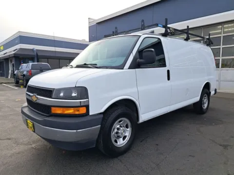 White 2020 Chevrolet Express Cargo Van 2500 for sale in Auburn, WA