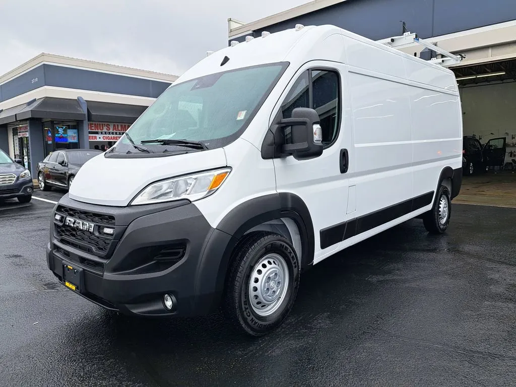 White 2025 Ram ProMaster Cargo Van Tradesman for sale in Auburn, WA