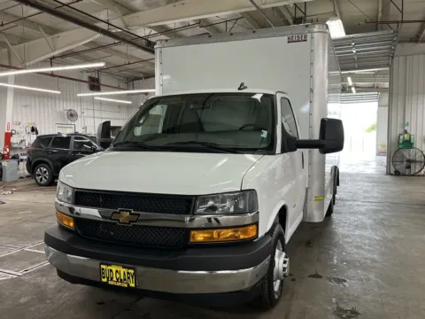 White 2025 Chevrolet Express Commercial Cutaway 3500 for sale in Auburn, WA
