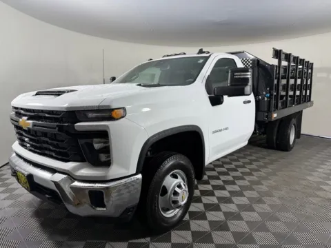 White 2025 Chevrolet Silverado 3500HD CC Work Truck for sale in Auburn, WA