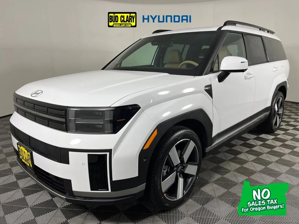 White 2026 Hyundai Santa Fe Limited for sale in Auburn, WA
