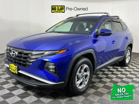 Blue 2022 Hyundai Tucson SEL for sale in Auburn, WA