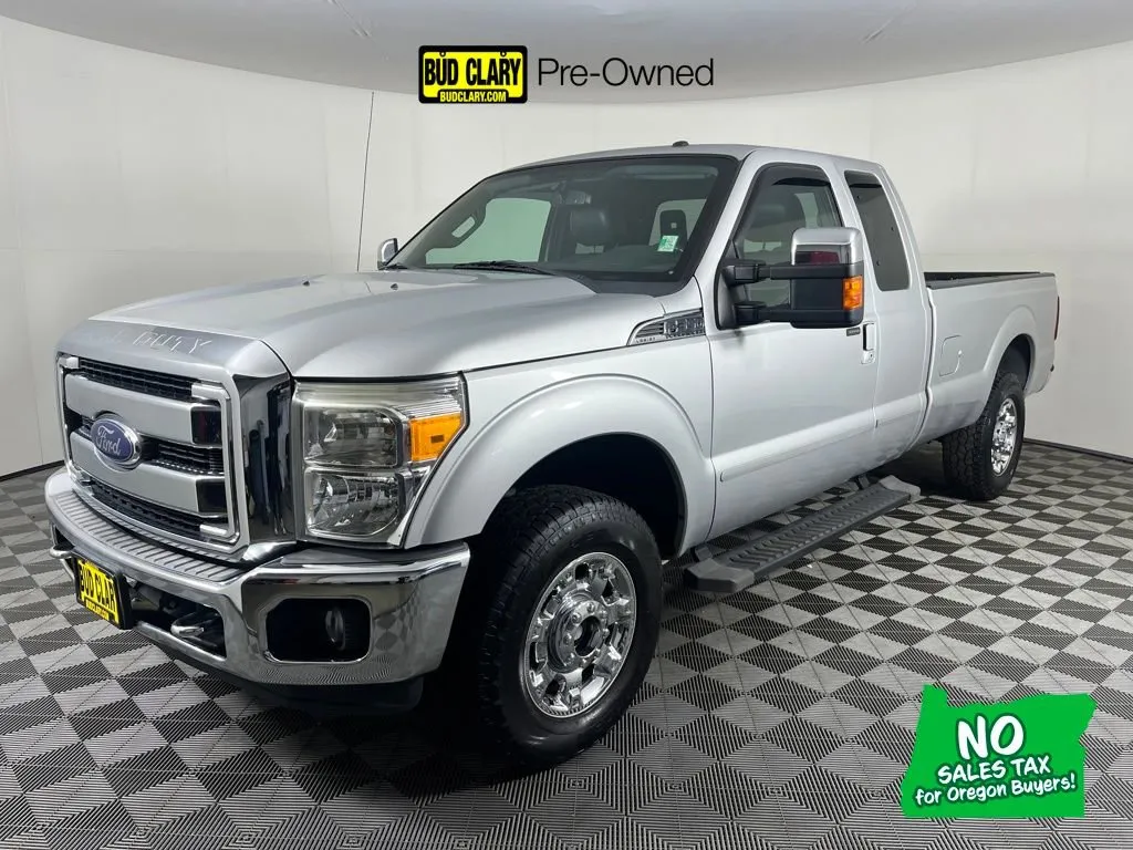 Silver 2012 Ford Super Duty F-350 SRW Lariat for sale in Auburn, WA