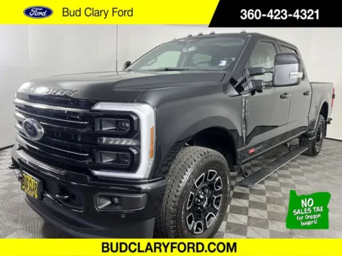 Black 2025 Ford Super Duty F-250 SRW Platinum for sale in Auburn, WA
