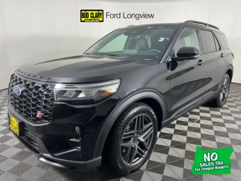 Black 2026 Ford Explorer ST for sale in Auburn, WA