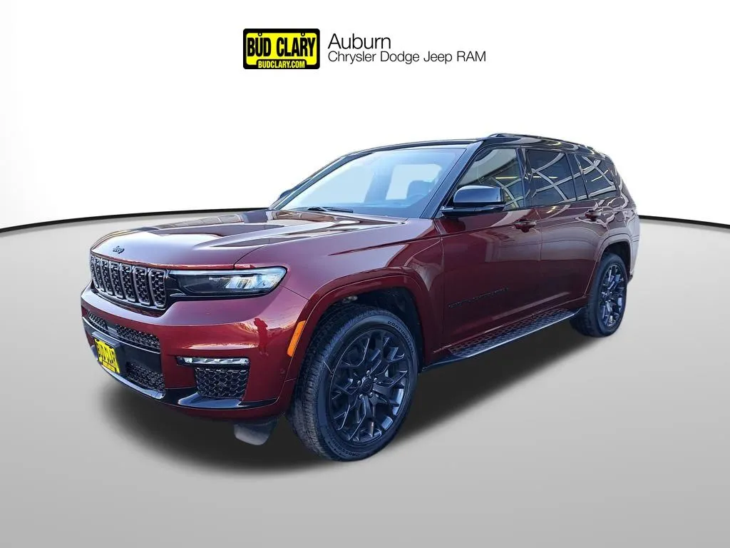 Red 2025 Jeep Grand Cherokee L Summit for sale in Auburn, WA