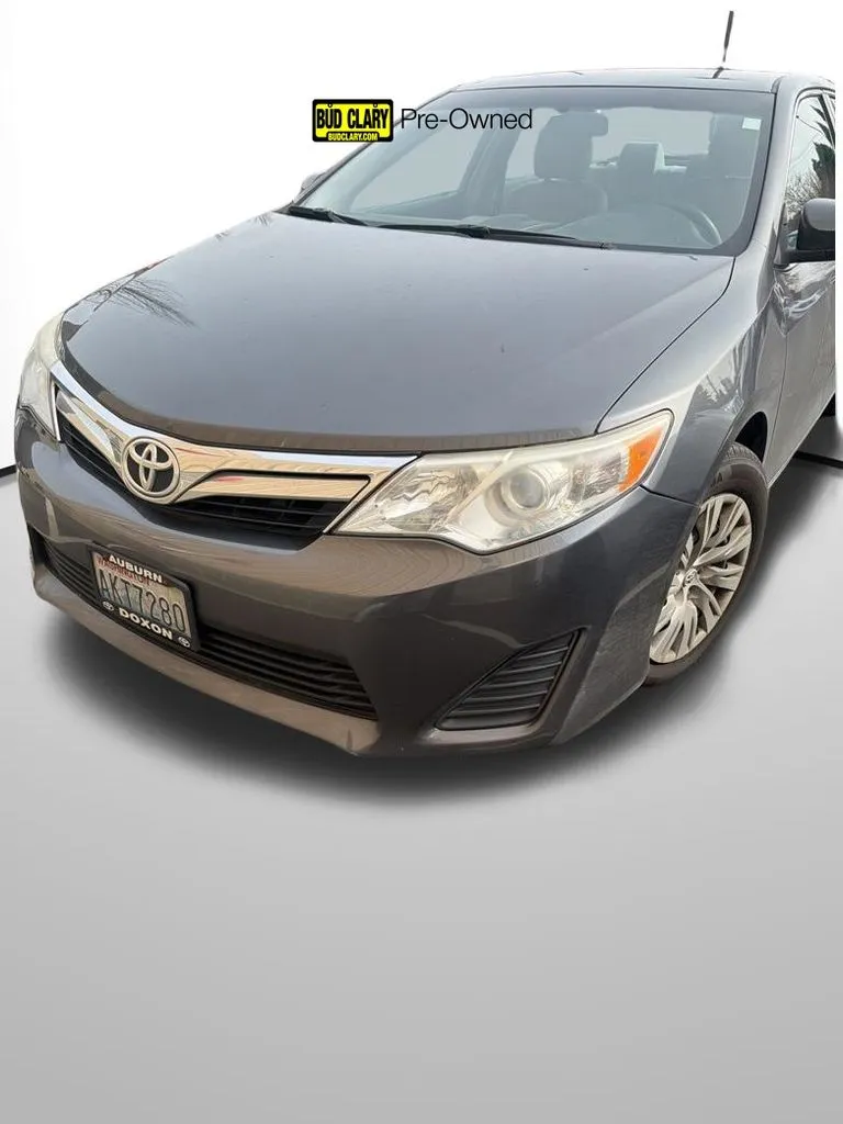 Black 2012 Toyota Camry LE for sale in Auburn, WA