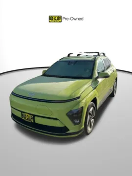 Yellow 2025 Hyundai Kona Electric SEL for sale in Auburn, WA