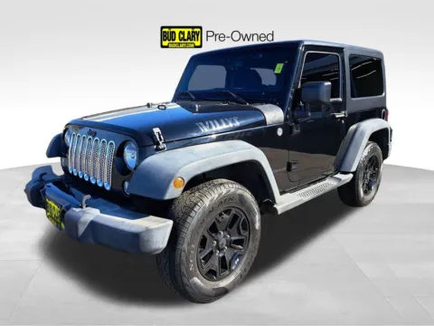 Black 2015 Jeep Wrangler Willys Wheeler for sale in Auburn, WA