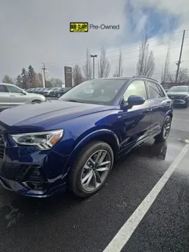 Blue 2023 Audi Q3 Premium Plus for sale in Auburn, WA