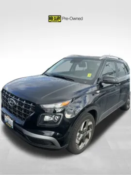 Black 2026 Hyundai Venue SEL for sale in Auburn, WA