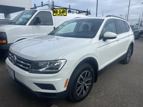 White 2020 Volkswagen Tiguan 2.0T SE for sale in Auburn, WA