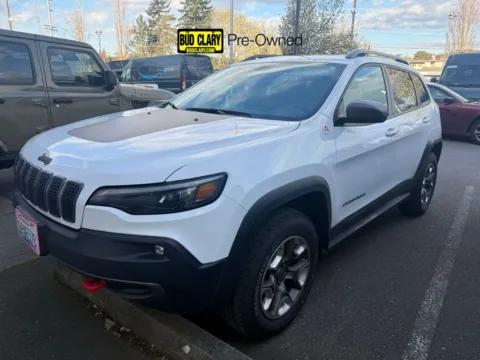 White 2019 Jeep Cherokee Trailhawk for sale in Auburn, WA