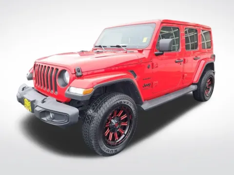 Red 2021 Jeep Wrangler Unlimited Sahara for sale in Auburn, WA