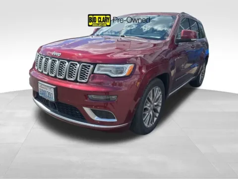 Red 2018 Jeep Grand Cherokee Summit for sale in Auburn, WA